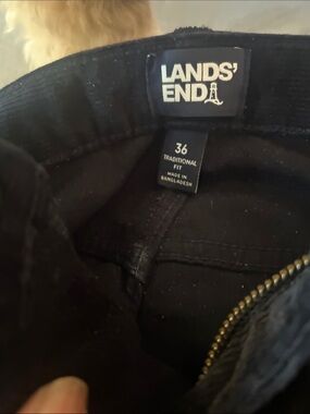 Lands' End Men's Relaxed Jeans - Blue